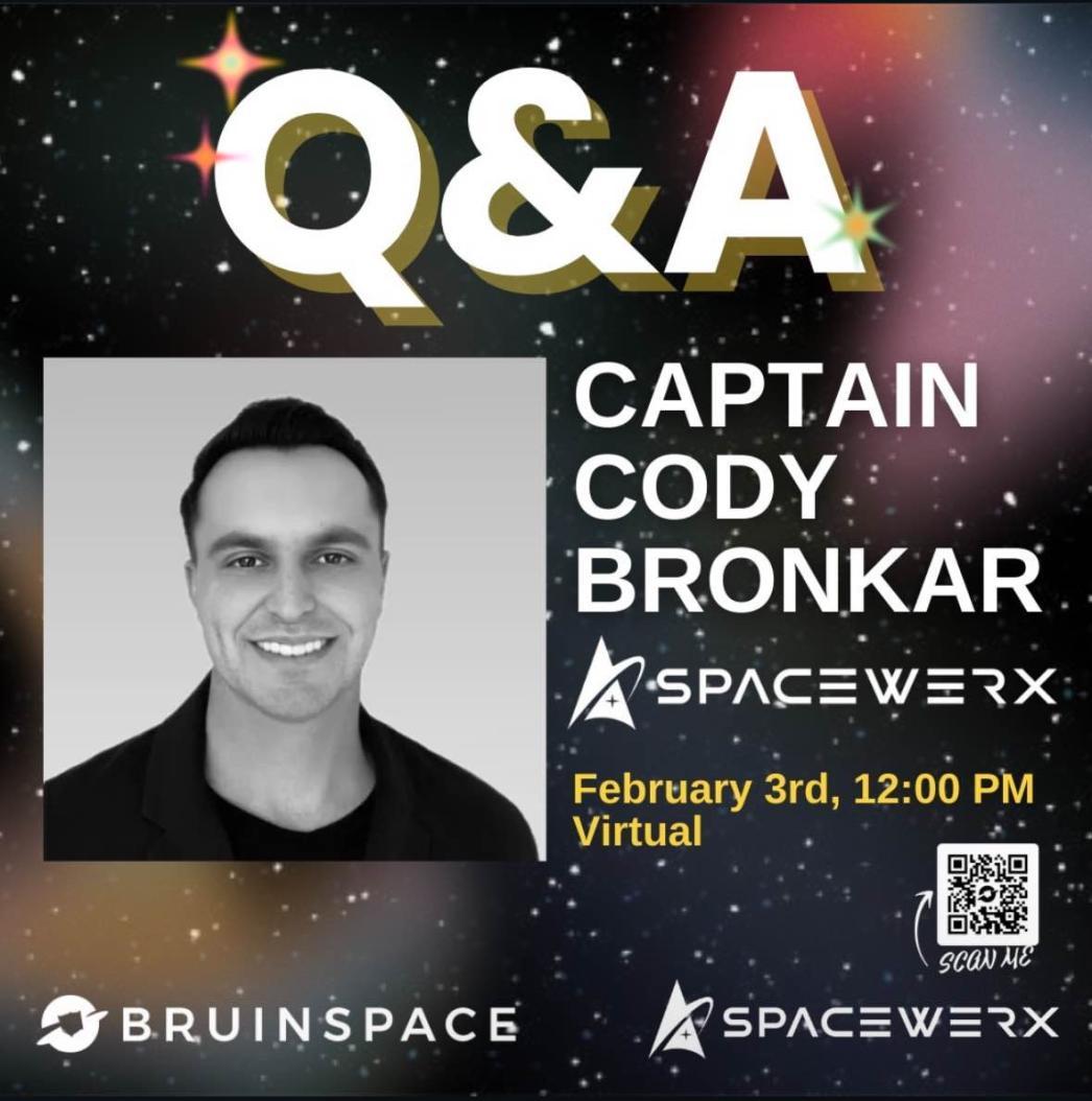 Cody Bronkar, Venture at US Space Force