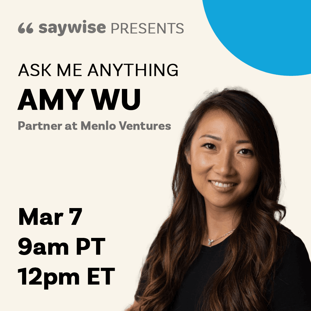 Amy Wu, Partner at Menlo Ventures
